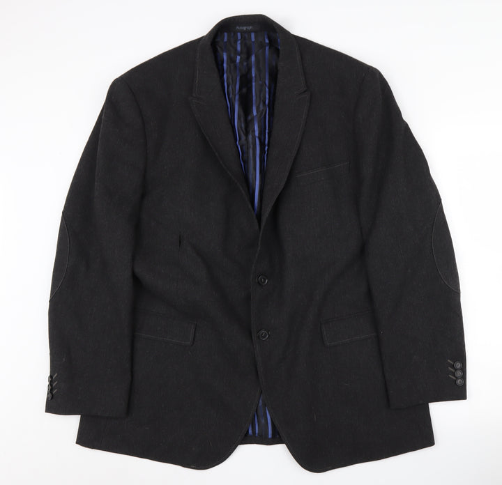 Marks & Spencer Men's Black 44 Blazer Jacket