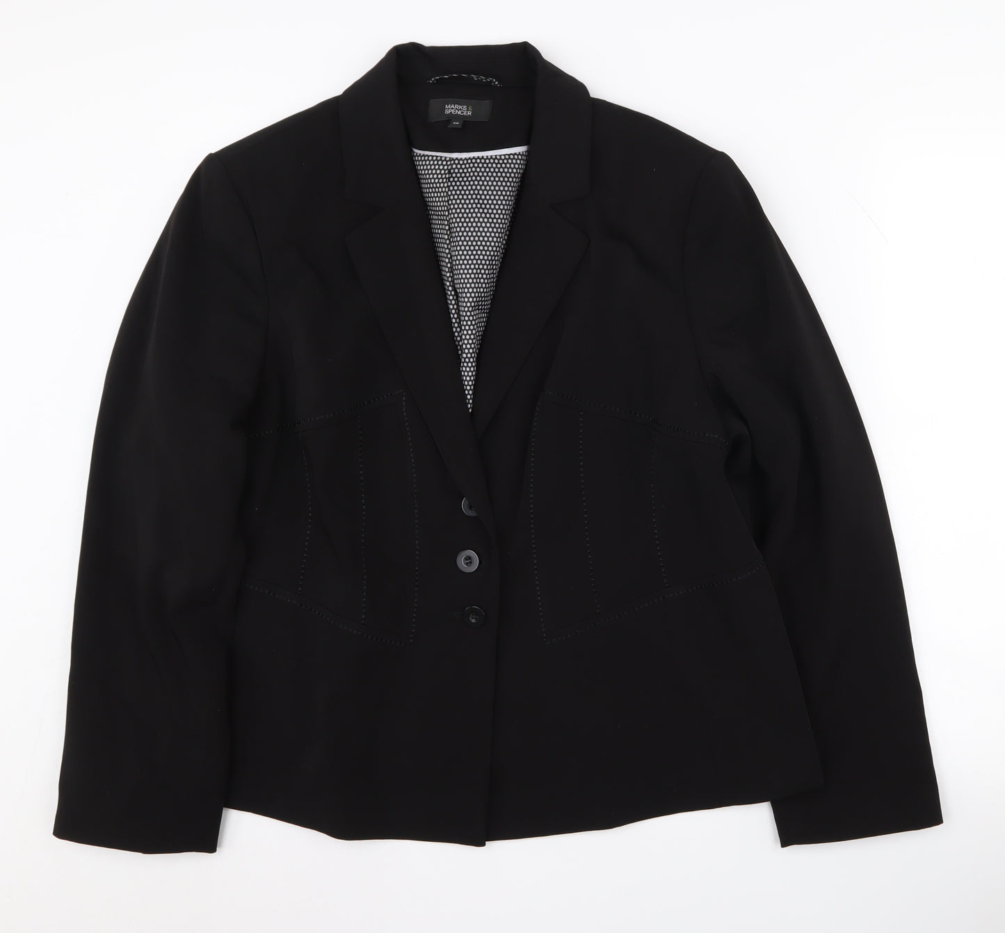 Marks and Spencer Women’s Black Blazer Size 20