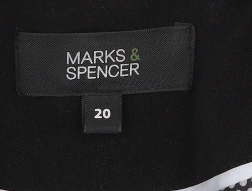 Marks and Spencer Women’s Black Blazer Size 20