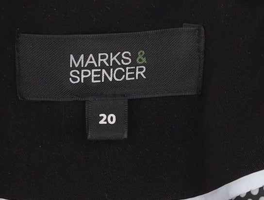 Marks and Spencer Women’s Black Blazer Size 20