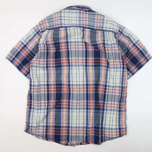 Woodenhook Men's Multicoloured Plaid Shirt L