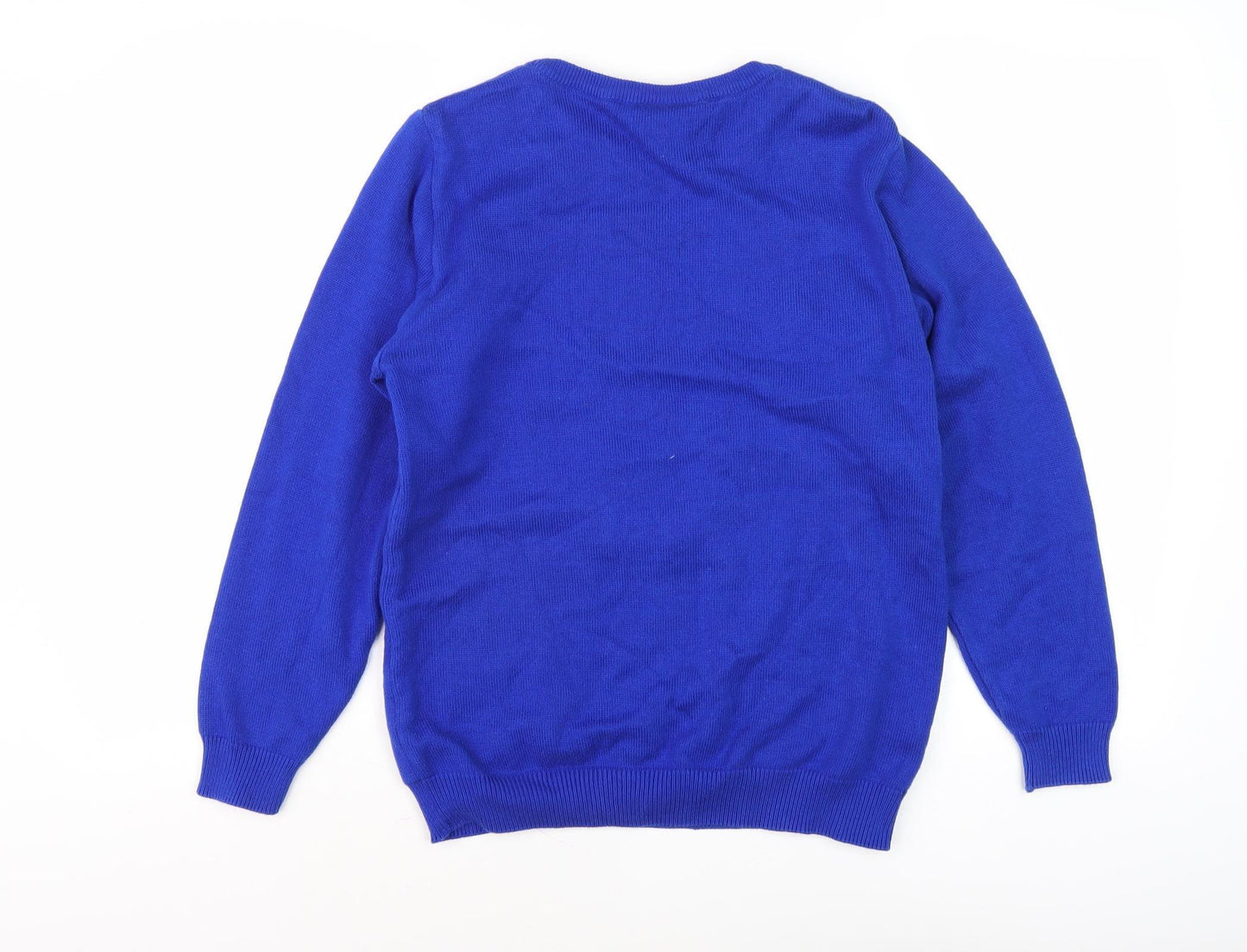 Leeds Rhinos Women's Blue Christmas Jumper Size 6