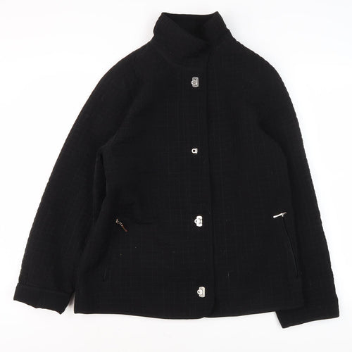 Callery Women's Black Wool Jacket M - Elegant Design