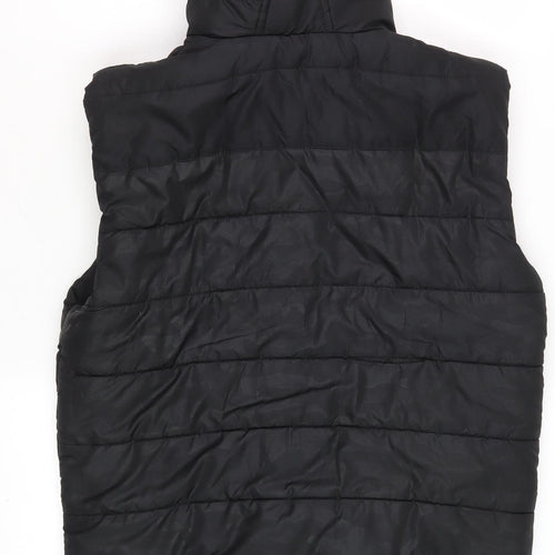 Everlast Men's Black Hooded Puffer Waistcoat S