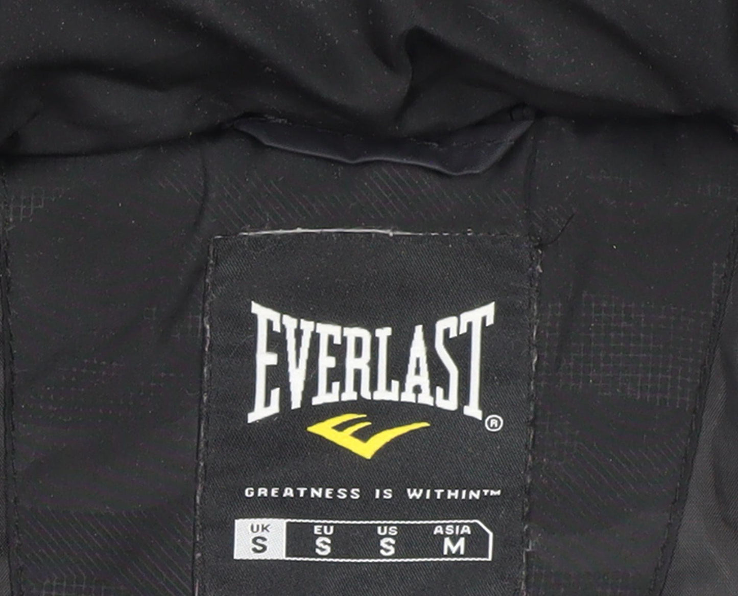 Everlast Men's Black Hooded Puffer Waistcoat S