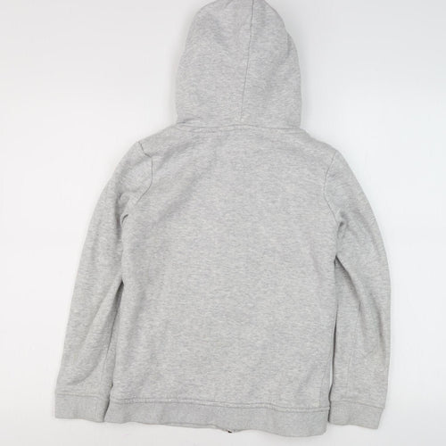 Mantaray Girls Grey Full Zip Hoodie, Size 11-12