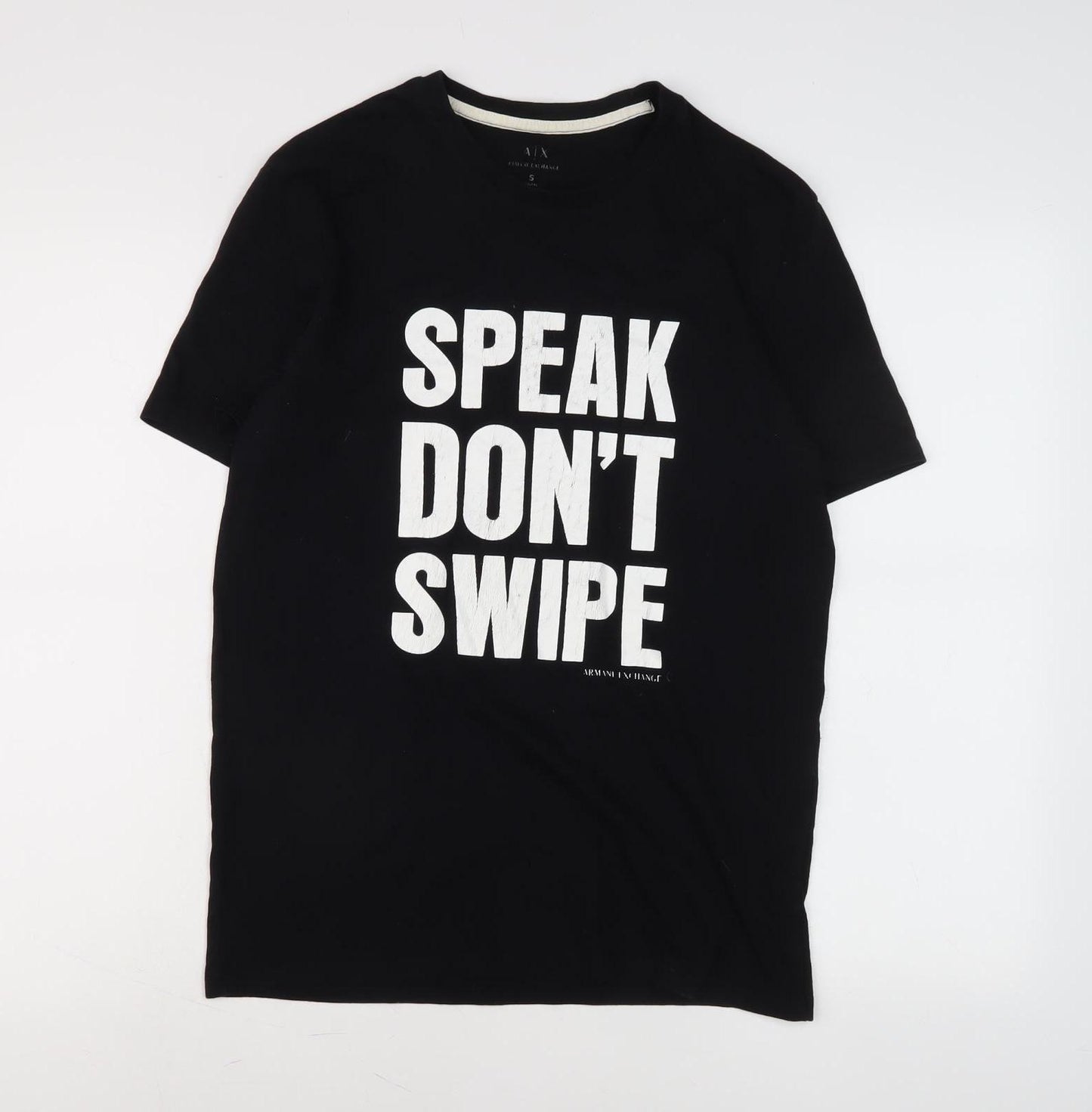 Armani Exchange Men's Black S Graphic T-Shirt