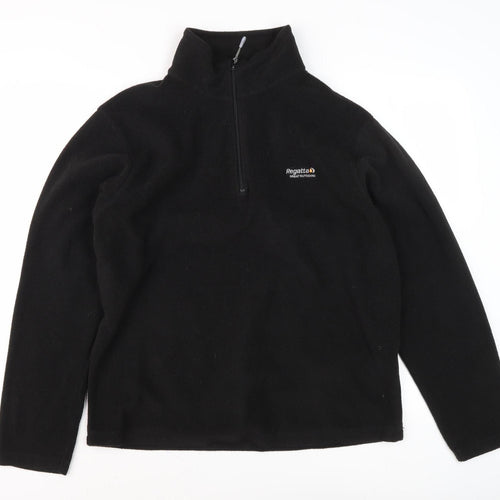 Regatta Black Fleece Pullover, Unisex L, Outdoor Hiking