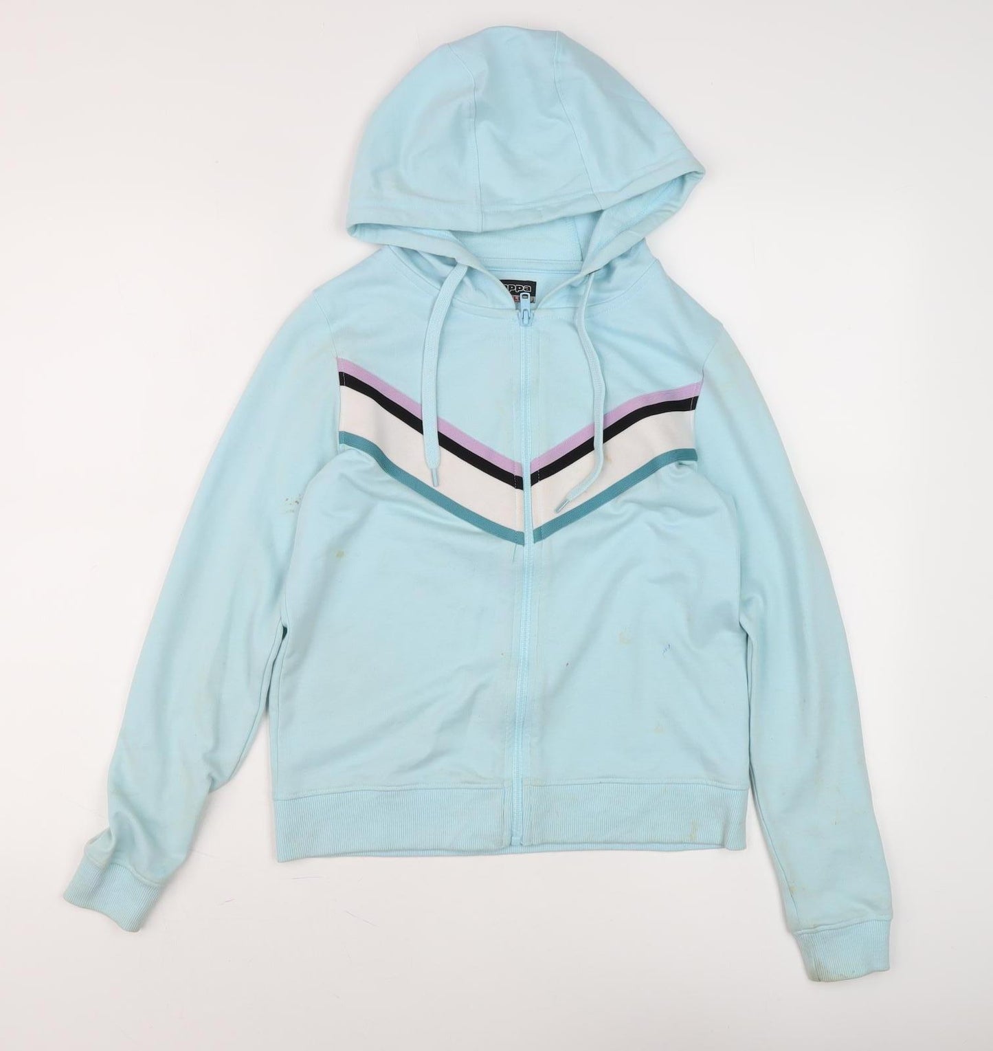 Kappa Unisex Blue Full Zip Hoodie S