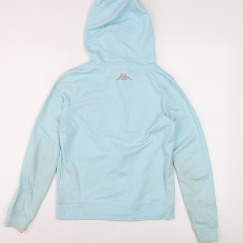 Kappa Unisex Blue Full Zip Hoodie S