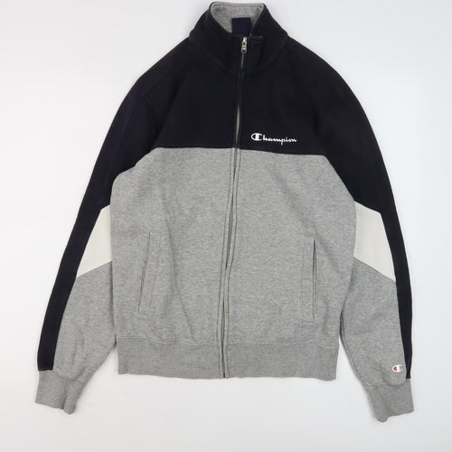 Champion Men's Grey Basic Jacket Size S - Casual Style
