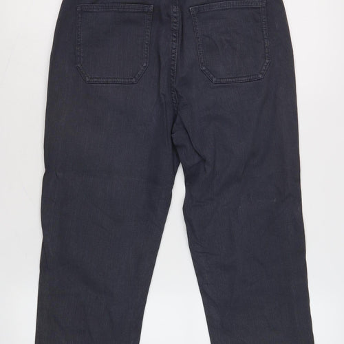 Fat Face Women's Blue Capri Jeans Size 10 Skinny Fit