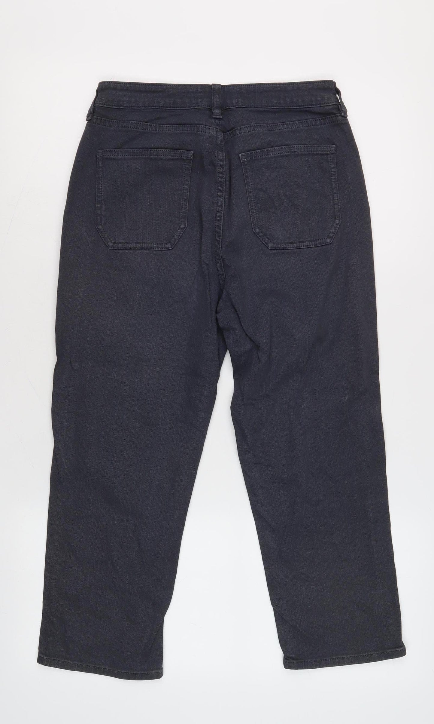 Fat Face Women's Blue Capri Jeans Size 10 Skinny Fit