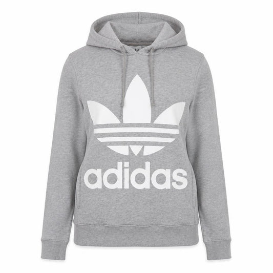 Adidas Women's Grey Pullover Hoodie XS