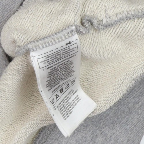 Adidas Women's Grey Pullover Hoodie XS