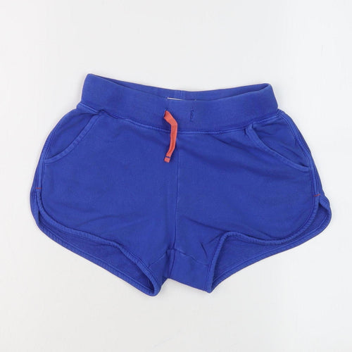 Boden Girls Blue Sweat Shorts, Size 2-3 Years, Casual Wear