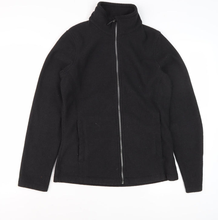 Regatta Women's Black Full Zip Jacket Size 10