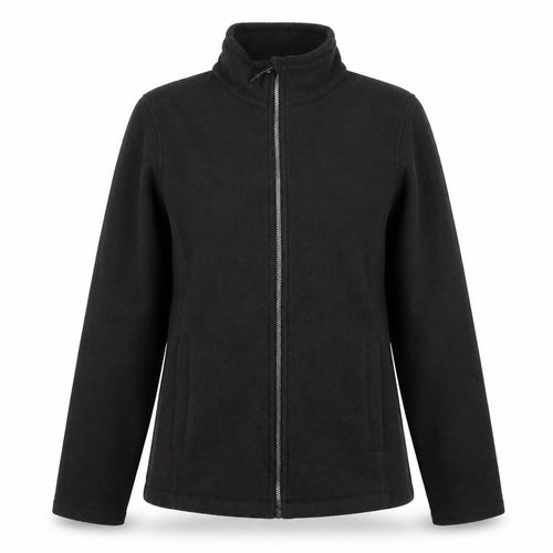 Regatta Women's Black Full Zip Jacket Size 10