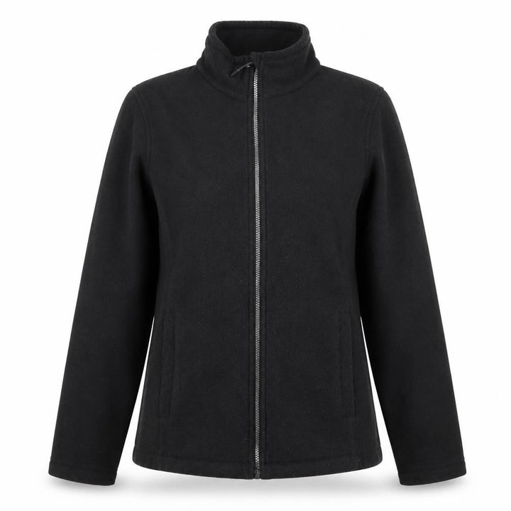 Regatta Women's Black Full Zip Jacket Size 10