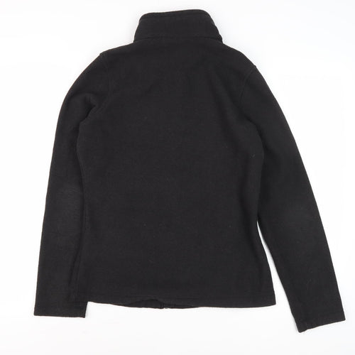Regatta Women's Black Full Zip Jacket Size 10