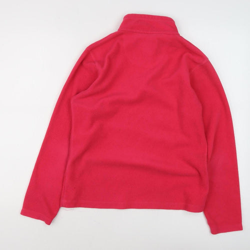 Regatta Women's Red Fleece Pullover Sweatshirt Size 10