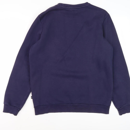 Puma Men's Blue Pullover Sweatshirt - S
