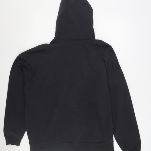 NBA Men's Black S Pullover Hoodie with Logo