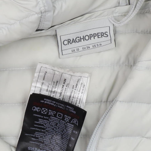 Craghoppers Women's White Puffer Jacket Size 10