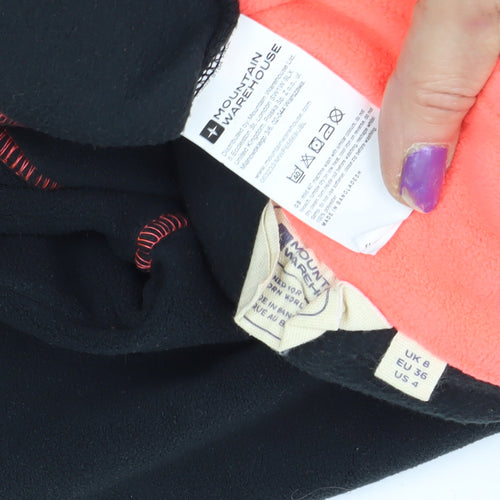 Mountain Warehouse Women's Black Sweatshirt, Size 8, Zip