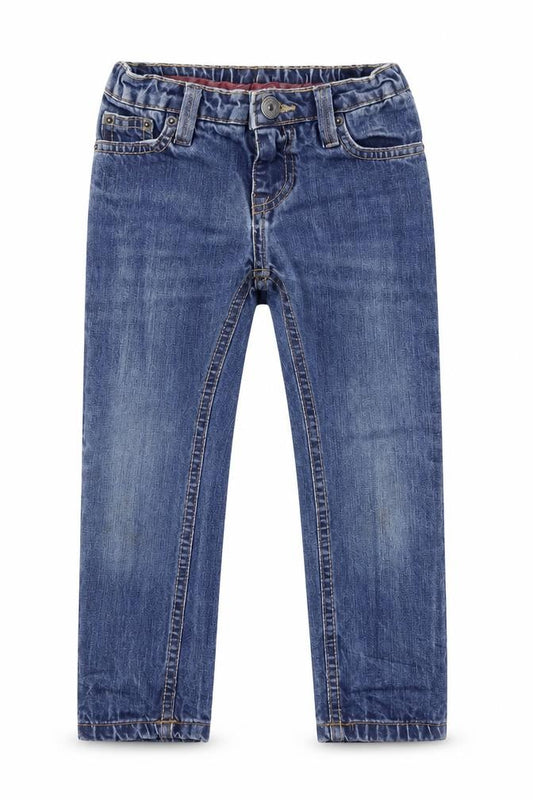 Front view of Ben Sherman boys’ blue straight denim jeans
