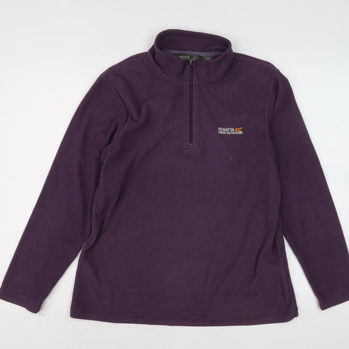 Regatta Women's Purple Pullover Sweatshirt Size 12