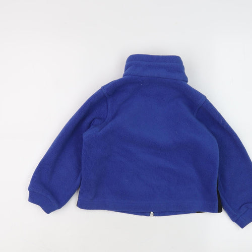 Columbia Boys Blue Fleece Jacket, Size 4, Regular Fit