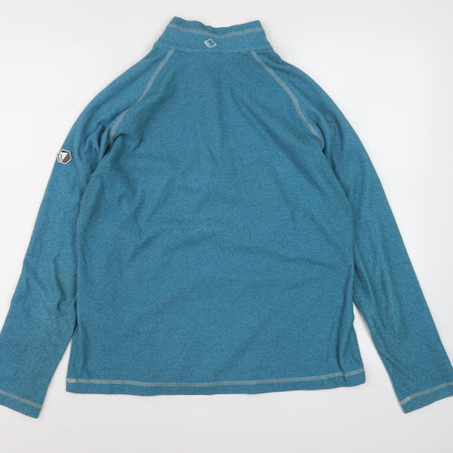 Regatta Women's Blue Sweatshirt, Size 12, 1/4 Zip