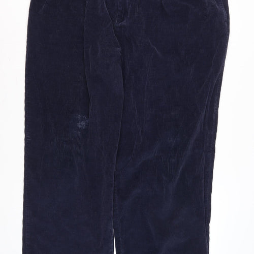 Tommy Hilfiger Men's Blue Corduroy Trousers Size 40