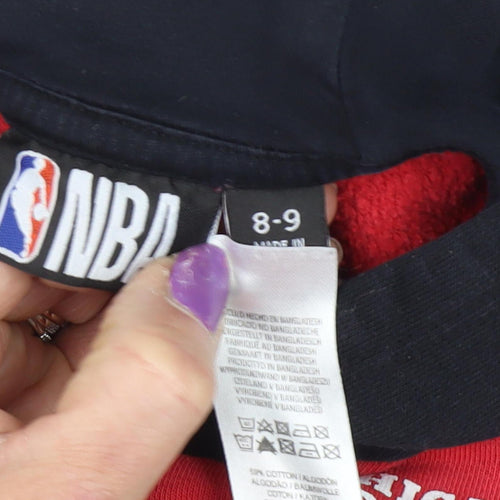NBA Boys Black, Red & White Pullover Hoodie 8-9 Years