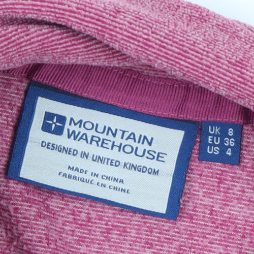 Mountain Warehouse Women's Pink Pullover Sweatshirt Size 8