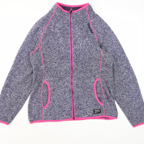 All Terrain Women's Blue Wool Blend Jacket Size 12