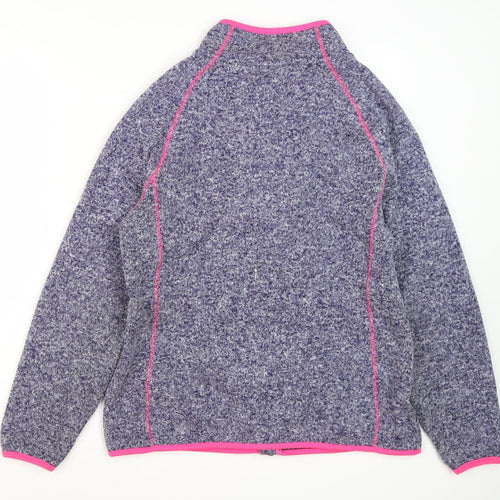 All Terrain Women's Blue Wool Blend Jacket Size 12