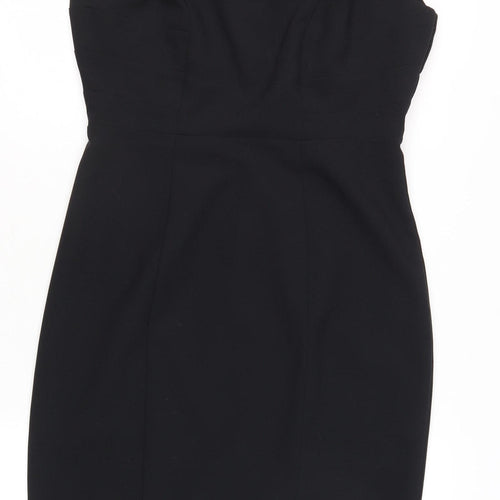 M&Co Women's Black Sleeveless Dress, Size 10