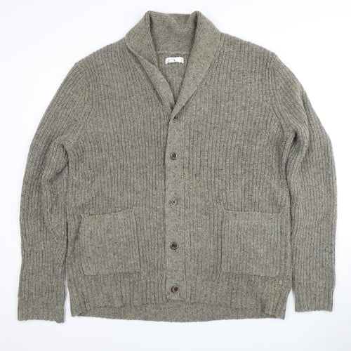 White Stuff Men's Grey XL Cardigan