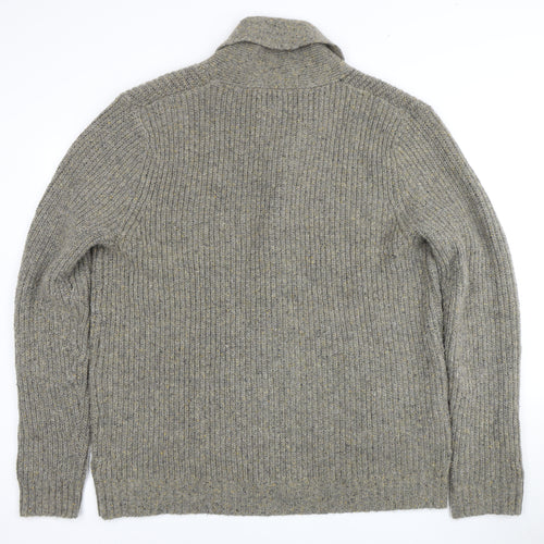White Stuff Men's Grey XL Cardigan