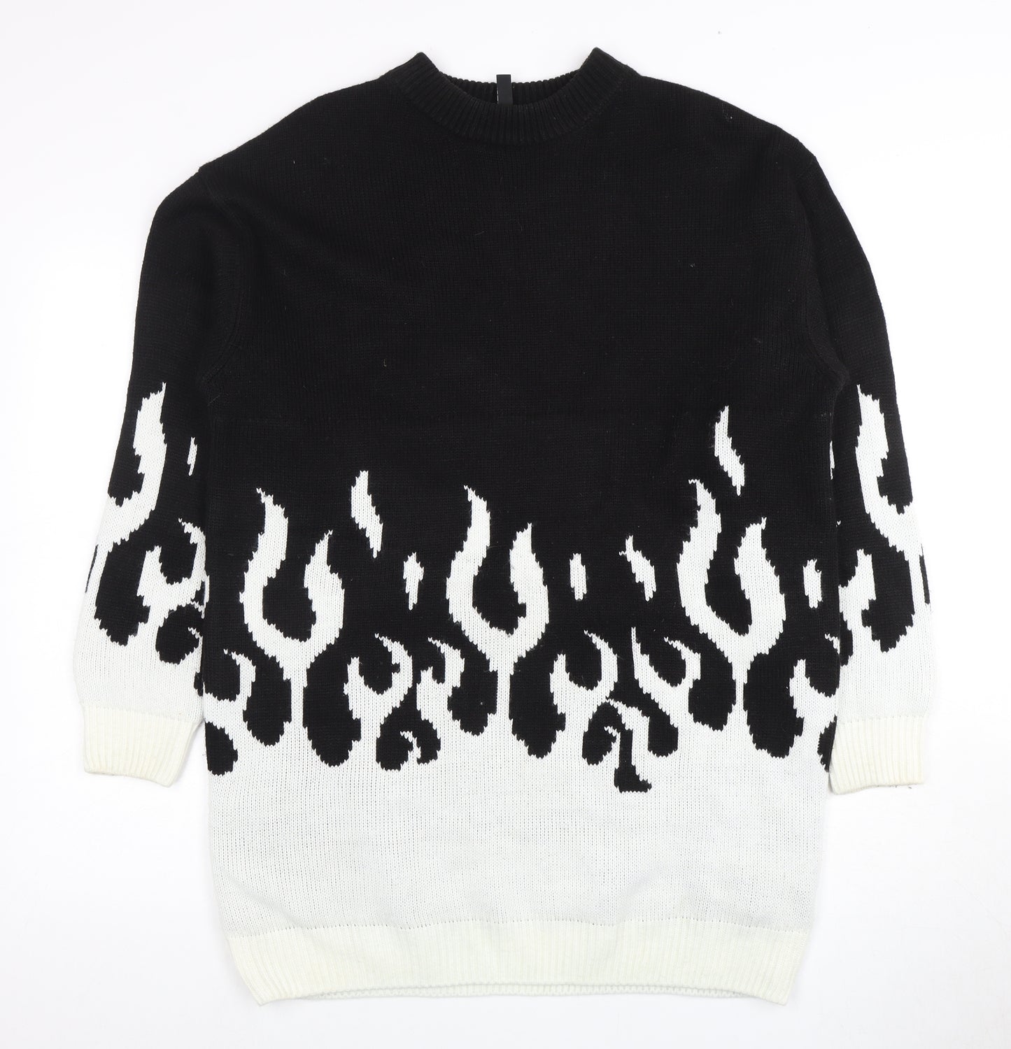 H&M Divided Women's Black Pullover Jumper Size 12