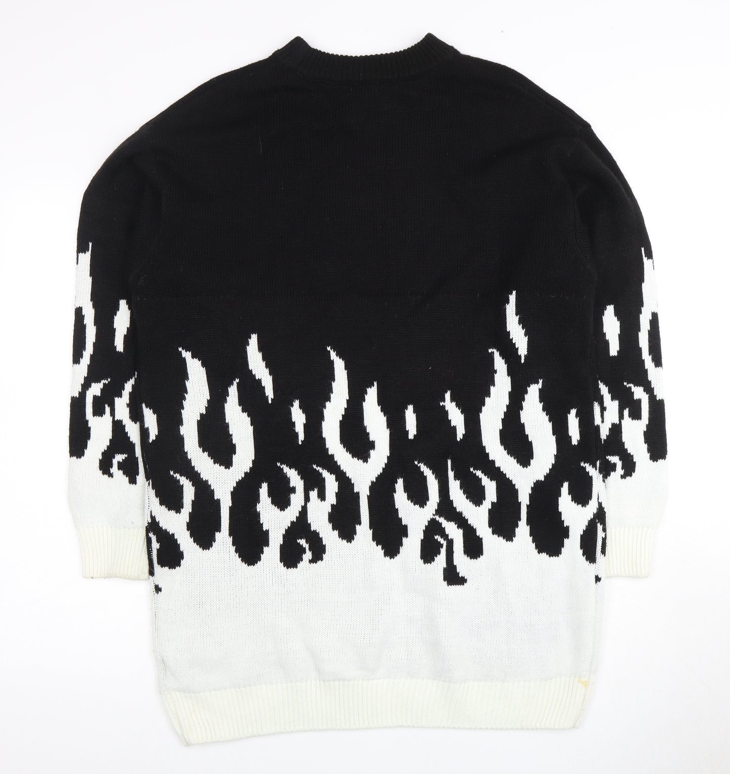H&M Divided Women's Black Pullover Jumper Size 12