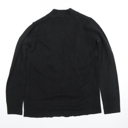 Marks & Spencer Women's XS Black Open Front Cardigan