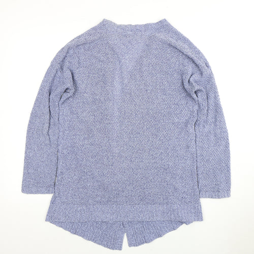 BDG Women's Blue Open Front Cardigan Knit Jumper Size M