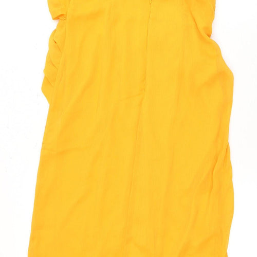 ASOS Women's Yellow Dress, Size 10, Sleeveless Strappy