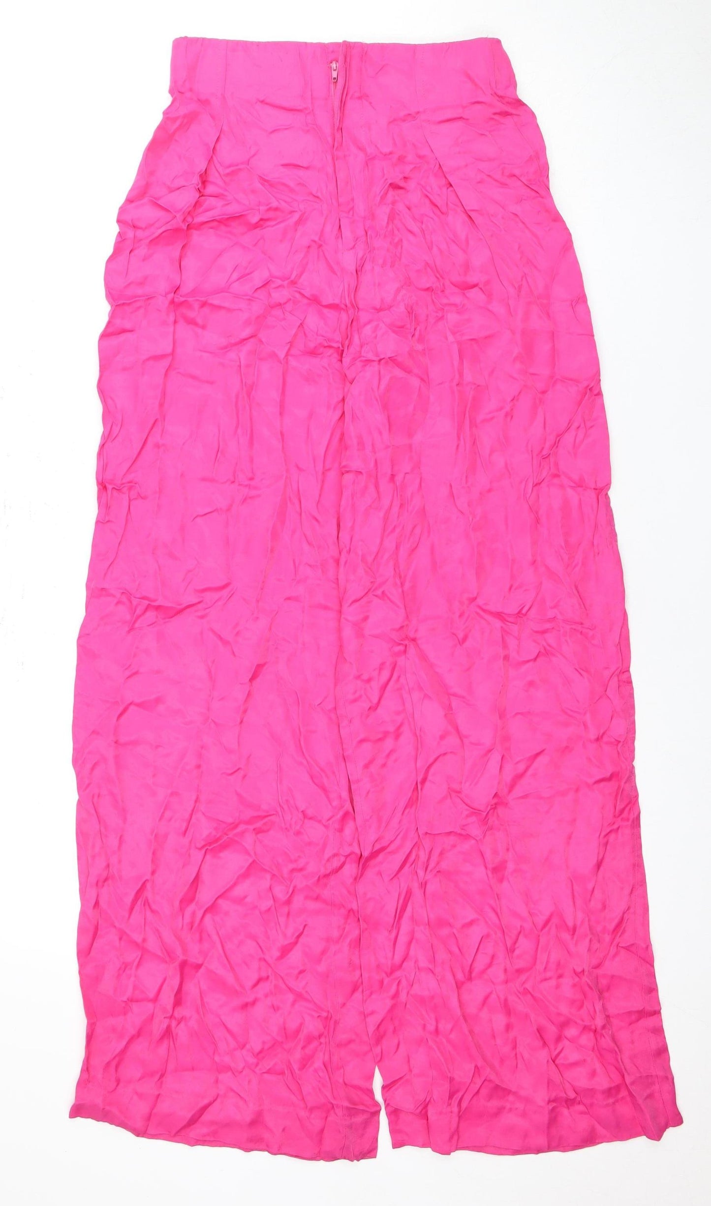 Zara Women's Pink Trousers Size 4