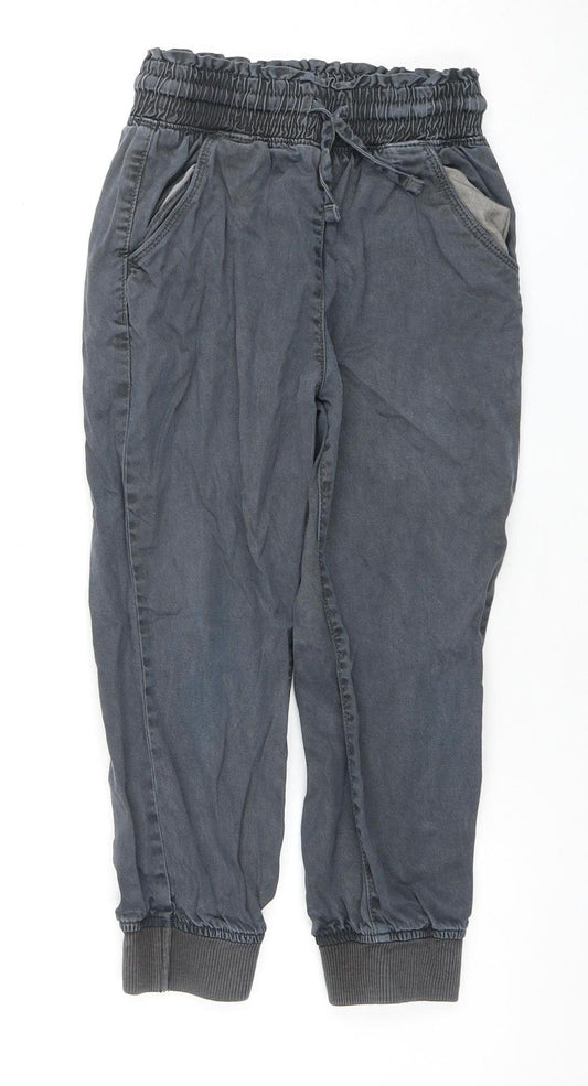 Next Boys Blue Jogger Trousers, Size 7 Years, Elastic Waist