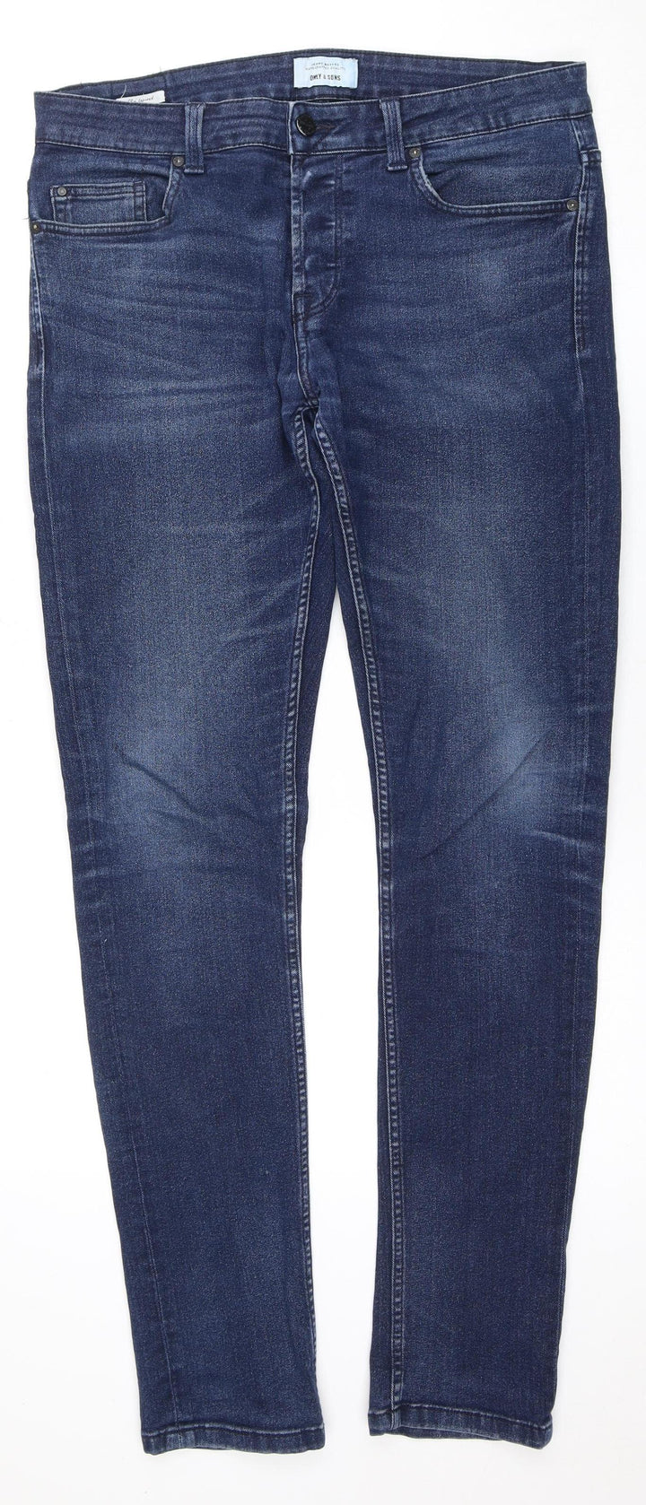 ONLY & SONS Blue Skinny Jeans Size L