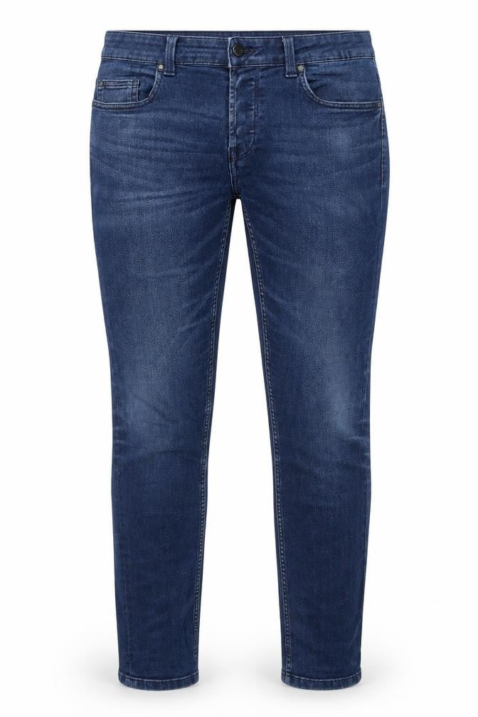Front view of Only & Sons Blue Skinny Jeans, size L